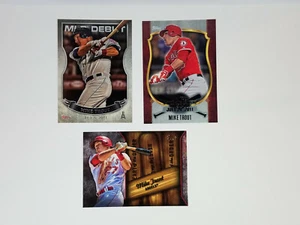 2015, 2016 Topps Mike Trout, Angels Insert Lot - #HOR-7, #FHR-34, #MLBD-35 - Picture 1 of 9
