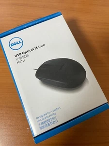 [DELL] MS111 Mouse, Black, 1000dpi, Optical, Wired - Picture 1 of 5