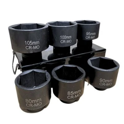 Kraft Steckschlüssel Satz 6-tlg. 80-105mm - Bild 1 von 3