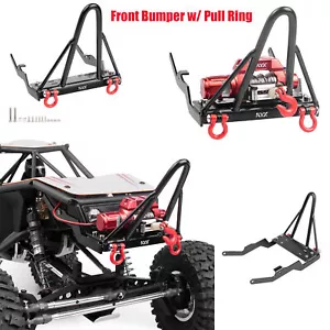 Metal Front Bumper with Pull Ring For Axial Capra UTB RC Crawler Car Upgrade # - Picture 1 of 11