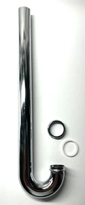 Keeney Chrome Plated 1/2 S-Trap - Inlet: 1-1/2", Length: 20 1/2" - 22 Gauge - Picture 1 of 2