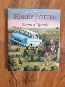 POLISH BOOK Harry Potter i Komnata Tajemnic, Rowling, J.K. WERSJA ILUSTROWANA - Picture 1 of 5
