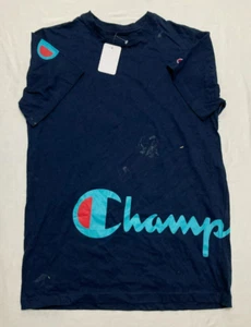 Ropa deportiva Champion manga larga azul marino M nueva con etiquetas - Imagen 1 de 5