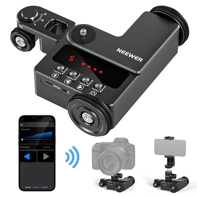NEEWER Motorisierter Kamera Dolly mit App Steuerung für iOS/Android Smartphone - Bild 1 von 4