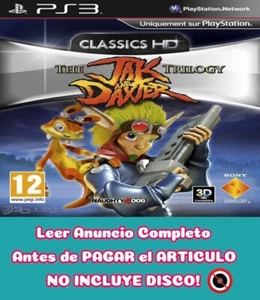Jak and Daxter Trilogy HD Classics PS3 Edicion PSN Store CASTELLANO - Imagen 1 de 1