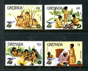 Guías para niñas Granada 1261-1264 montadas sin montar o nunca montadas año 75. Nature Hike Cookout x22629 1985 - Imagen 1 de 1