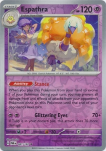 Espathra 081/182 Paradox Rift Pokemon TCG Reverse Holo - Picture 1 of 1