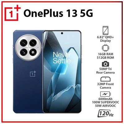 (New) OnePlus 13 5G 16GB+512GB BLUE Dual SIM Global Ver. Android Mobile Phone - Bild 1 von 4