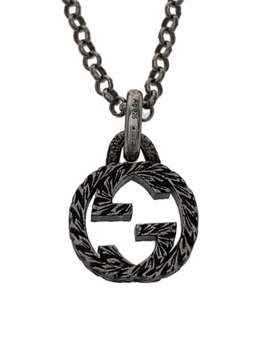 Collana Gucci SV925 con top per uomo