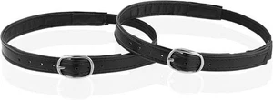 2 Pcs Replacement Ankle Straps for Heels Elastic High Shoe Black - Picture 1 of 7
