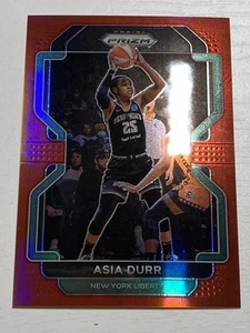 2022 Panini Prizm WNBA Asia Durr Red Prizm #91/199 - Picture 1 of 2
