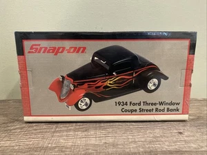 Snap-On 2001  1934 Ford Three Window Coupe Street Rod Bank - Picture 1 of 6