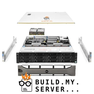 Dell PowerEdge R730xd Server 2x E5-2690v3 2.60Ghz 24-Core 64GB RAM 12x Caddies - Afbeelding 1 van 5