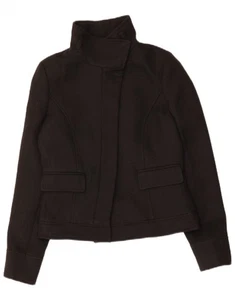 GUESS Womens Bomber Jacket IT 42 Medium Black Polyester ML05 - Picture 1 of 3