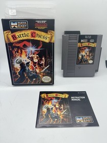 Battle Chess Nintendo NES Complete CIB Battlechess Great Shape!