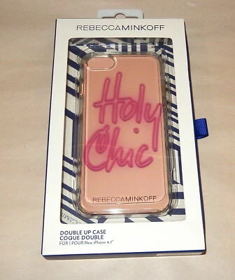 Rebecca Minkoff iPhone 7 Case, Double Up Designer Phone Case, Holy Chic - Image 1 of 4