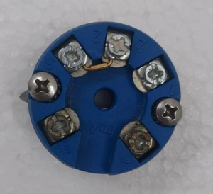 WIKA T24.10.1P0-G TEMPERATURE TRANSMITTER Pt 100 2 WIRE CIRCUIT T24101P0G GERMAN - Picture 1 of 7