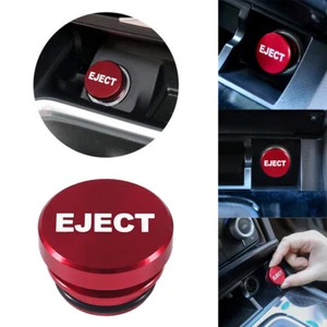 Universal Red Eject Button Car Interior Cigarette Lighter Cover Accessories 12V - Bild 1 von 9