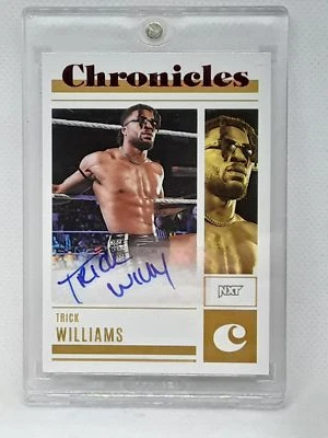 Trick Williams 2023 Panini Chronicles WWE - Chronicles Signatures Red AUTO - - Image 1 of 2