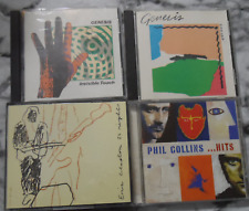 Genesis Phil Collins Eric Clapton 4 CD Lot Invisible Touch ABACAB Hits 24 NIGHTS