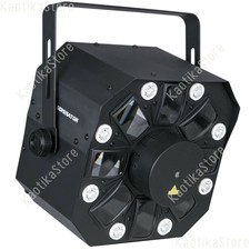 DOMINATOR LUCI DISCOTECA controllo MUSICALE luce laser dmx Showtec strobo led dj