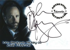 Inkworks 2007 Seeker The Dark is Rising A-JH John Benjamin Hickey Autograph Card