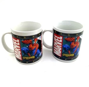 Marvel Spiderman Becher Tasse Menge 2er Set Superheld Getränke trinken tragen Kaffee Tee - Bild 1 von 7