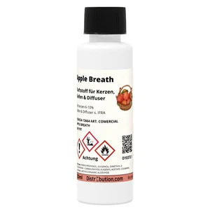 Duftstoff Apple Breath 125 ml Duftöl für Kerzen, Seifen und Diffuser, Duft - Picture 1 of 3