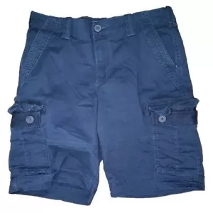 George Cargo Shorts 46 Navy Blue Above the Knee 10" Inseam NWT Mens Stretch - Picture 1 of 7