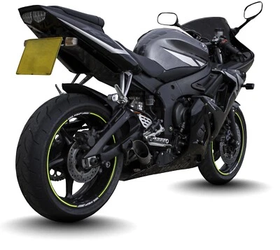 PRO-RACE EXHAUST SYSTEMS Yamaha YZF-R6 2003-2005 GP-S1 slip-on GP exhaust (Stainless/Titanium)