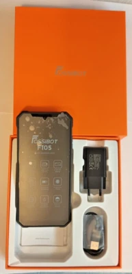 FossiBot F105 Outdoor Smartphone Android14 SIM 10300mAh Handy 12GB+64GB 4G Dual  - Immagine 1 di 3