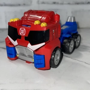 Figura de camión Playskool Heroes Transformers Rescue Bots Rescan Optimus Prime - Imagen 1 de 8