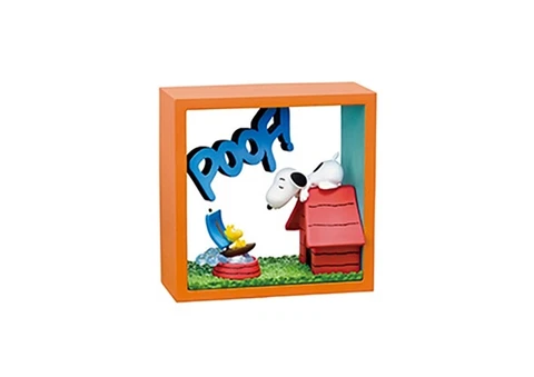 🖼️ Snoopy Woodstock (Single) - Re-Ment Snoopy Comic Cube Collection Cover