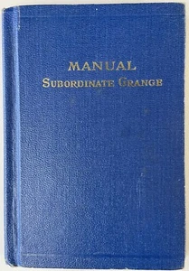 Handbuch der untergeordneten Granges der Patrons of Husbandry National Grange 1952 - Bild 1 von 7