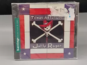 Jolly Roger Texas Attitude CD Sealed 1997 Shipwreck Records Country Rock #2 - Imagen 1 de 4
