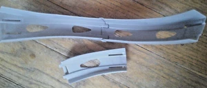 3 Replacement track gray curved side C2 C3 C5 unknown brand - Picture 1 of 2