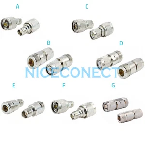 1pcs TNC RP-TNC Male Female to N Male Female Plug Jack Adapter RF Coax Connector - Picture 1 of 8