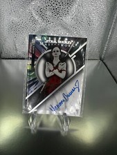 2022 Star Wars Masterwork Aurra Sing Michonne Bourriague Auto Autograph WG09