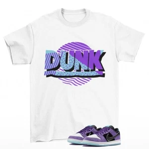 Sunset Sneaker Shirt to Match SB Dunk Low Hayley Court Purple HJ0513-500 - Picture 1 of 2