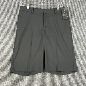 Nike Youth Boys Shorts XL Extra Large Black Chino Flat Front Flex New NWT - Picture 1 of 16