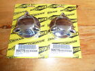 Harley-Davidson Pair Of Pike Petrol Gas Cap Covers Fit Late 73-83 And Customs #