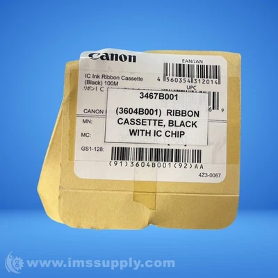 Cassette de cinta de tinta Canon 3467B001 FNOB Foto 1 de 4