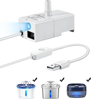 Replacement Pump for 50oz 95oz Pet Water Fountain Cat Dog - Image 1 of 3