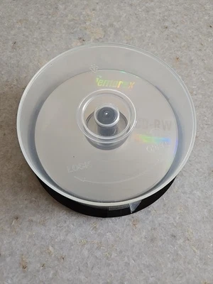 Memorex CD-RW Spindle Disc Pack Of 10 - 750MB 74MIN - Image 1 of 4