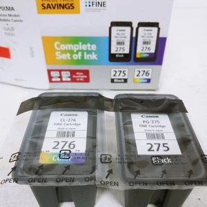 SEALED IN OPEN BOX NEW Canon PG-275/CL-276 Value Pack Ink Cartridges - Photo 1/2