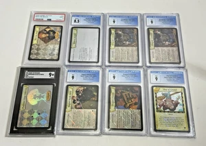 2001 Harry Potter Tcg Foil/Holo PSA/CGC/SGC 9 Lot of 8 Graded Slabs Base Set - Picture 1 of 17