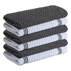 Asciugamani Cucina 100% Cotone - 15x25 Pollici Ultra Morbido Asciugamano da Tè, Super Assorbente... - Foto 1 di 9