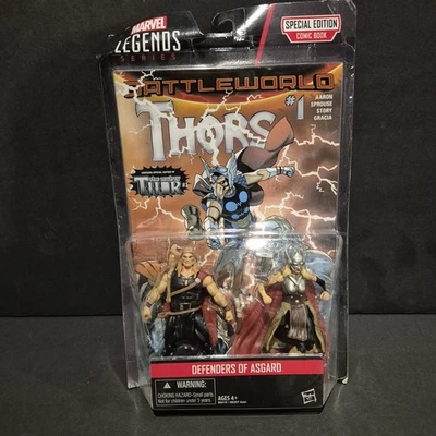 Marvel Legends - 2015 Hasbro Defenders of Asgard 3.75" Figura Paquete de 2 Sellados ¡NUEVO!! Foto 1 de 2