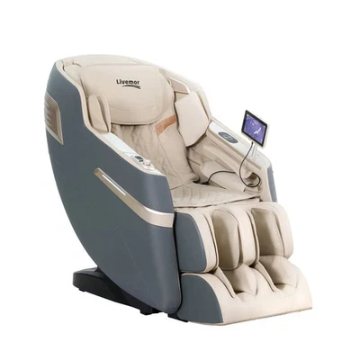4D Massage Chair Electric Recliner Home Massager Gray Sina - image 1 of 4