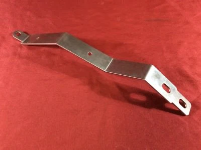 1966-1977 EARLY FORD BRONCO STAINLESS STEEL V8 AIR CLEANER BRACKET / BRACE!  - Image 1 of 3